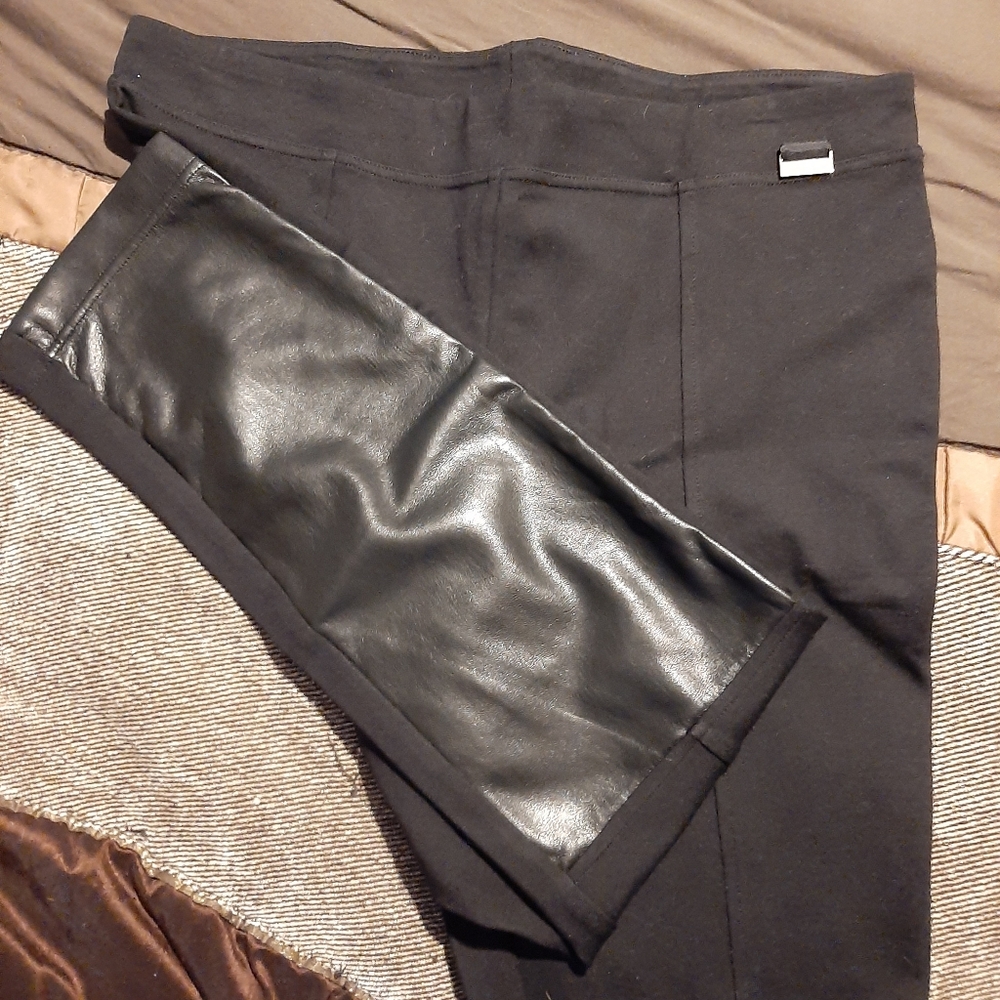 L Calvin Klein dress leggings NWOT